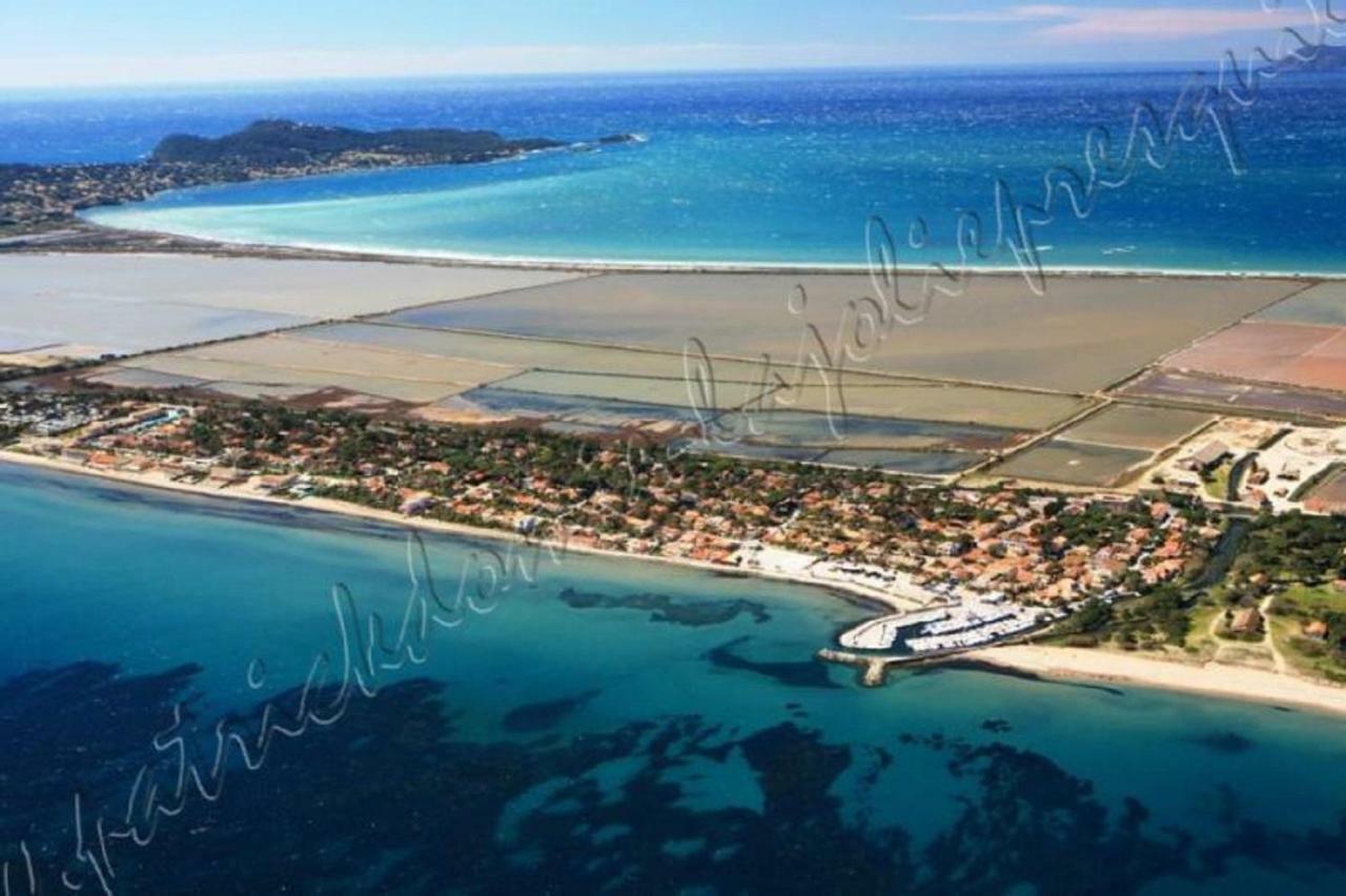 Magnifique Parc De La Presqu'Ile Avec Piscine Et Plage Face A Porquerolles ! Hyeres Ngoại thất bức ảnh